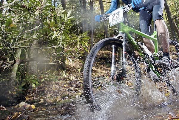 There were no shortage of stream crossings.