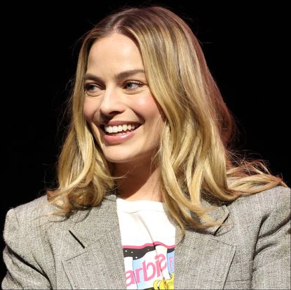 Margot Robbie seen at Warner Bros.' "Barbie" Los Angeles Special Screening at the Academy Museum on January 30, 2024