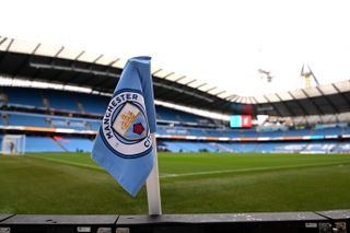 General view inside Manchester City's Etihad Stadium in February 2025.