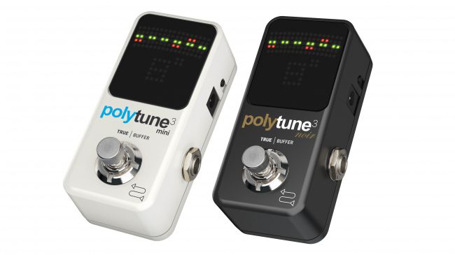 TC Electronic Announces New PolyTune 3 Mini and 3 Noir Tuning 