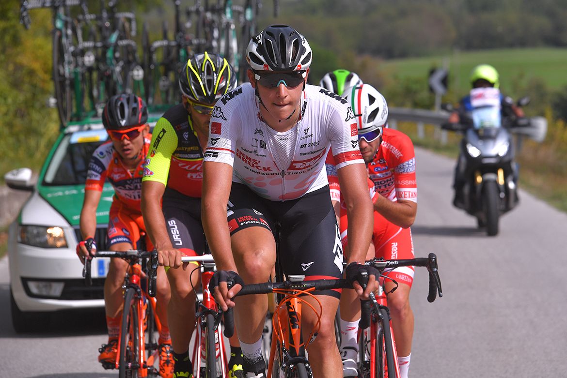 Patrick Gamper (Tirol Cycling Team) in the breakaway