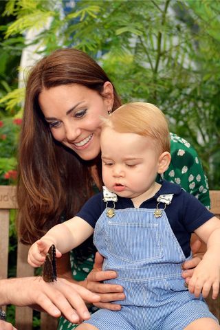 Prince George, Kate Middleton and Prince William