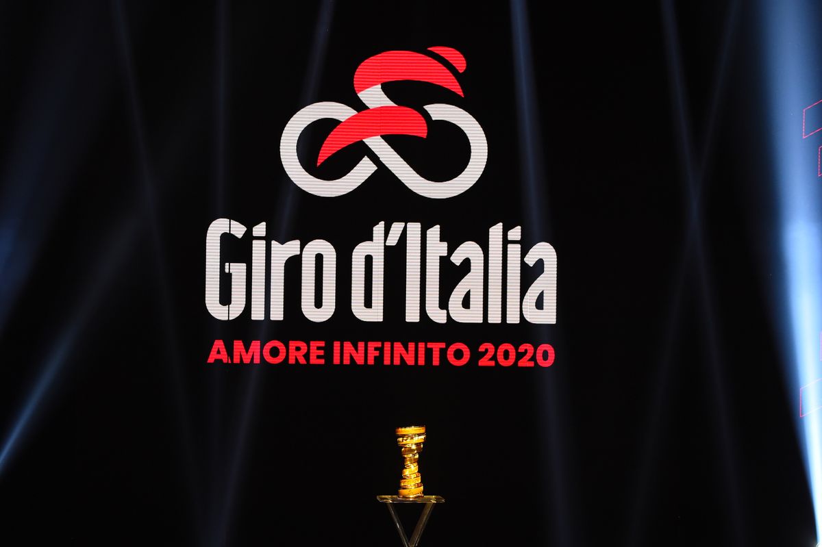 2020 Giro d'Italia route presentation in Milan - the trophy