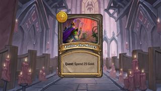 Hearthstone Battlegrounds Quest images.