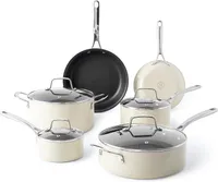Martha Stewart Lockton 10 Piece Cookware Set