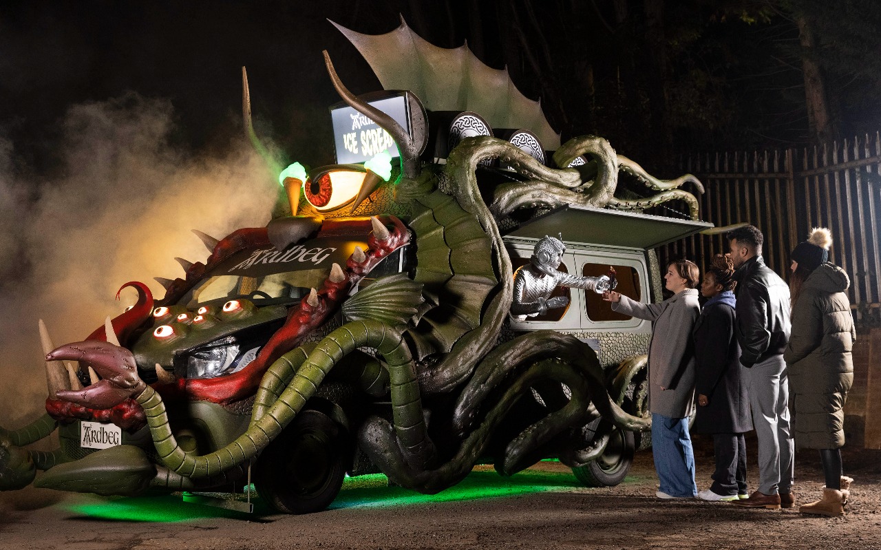 Get free spooky ice cream, thanks to Ardbeg and its monstrous ‘ice scream’ truck