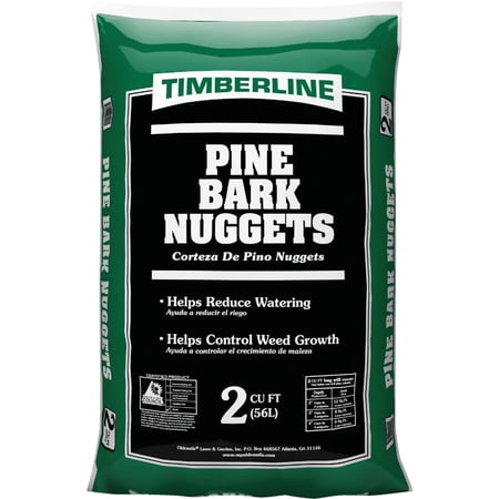 Oldcastle Lawn &amp;amp; Garden Timberline Pine Decorative Bark Mulch Nuggets - Pack of 2