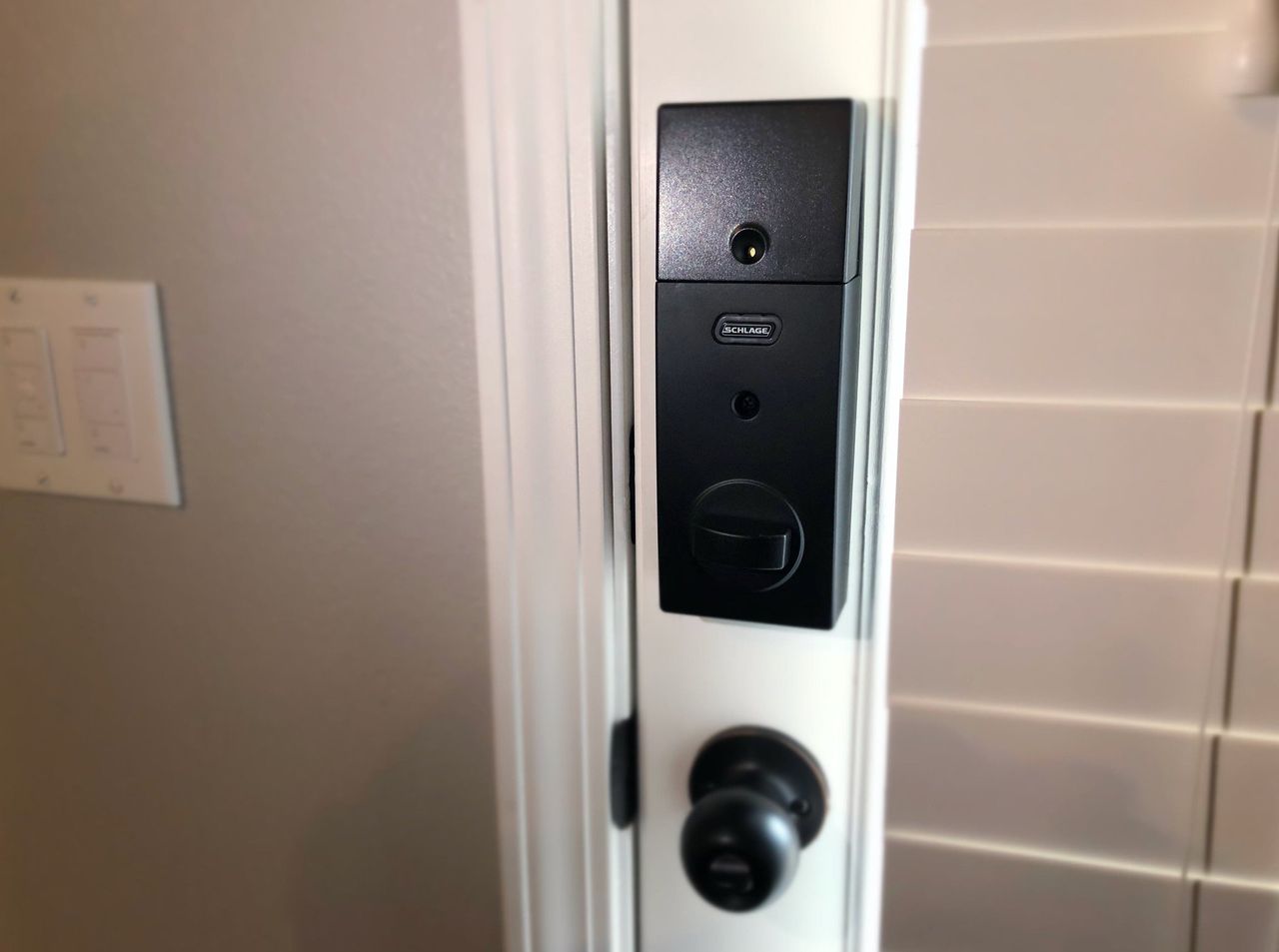 Schlage Sense interior assembly