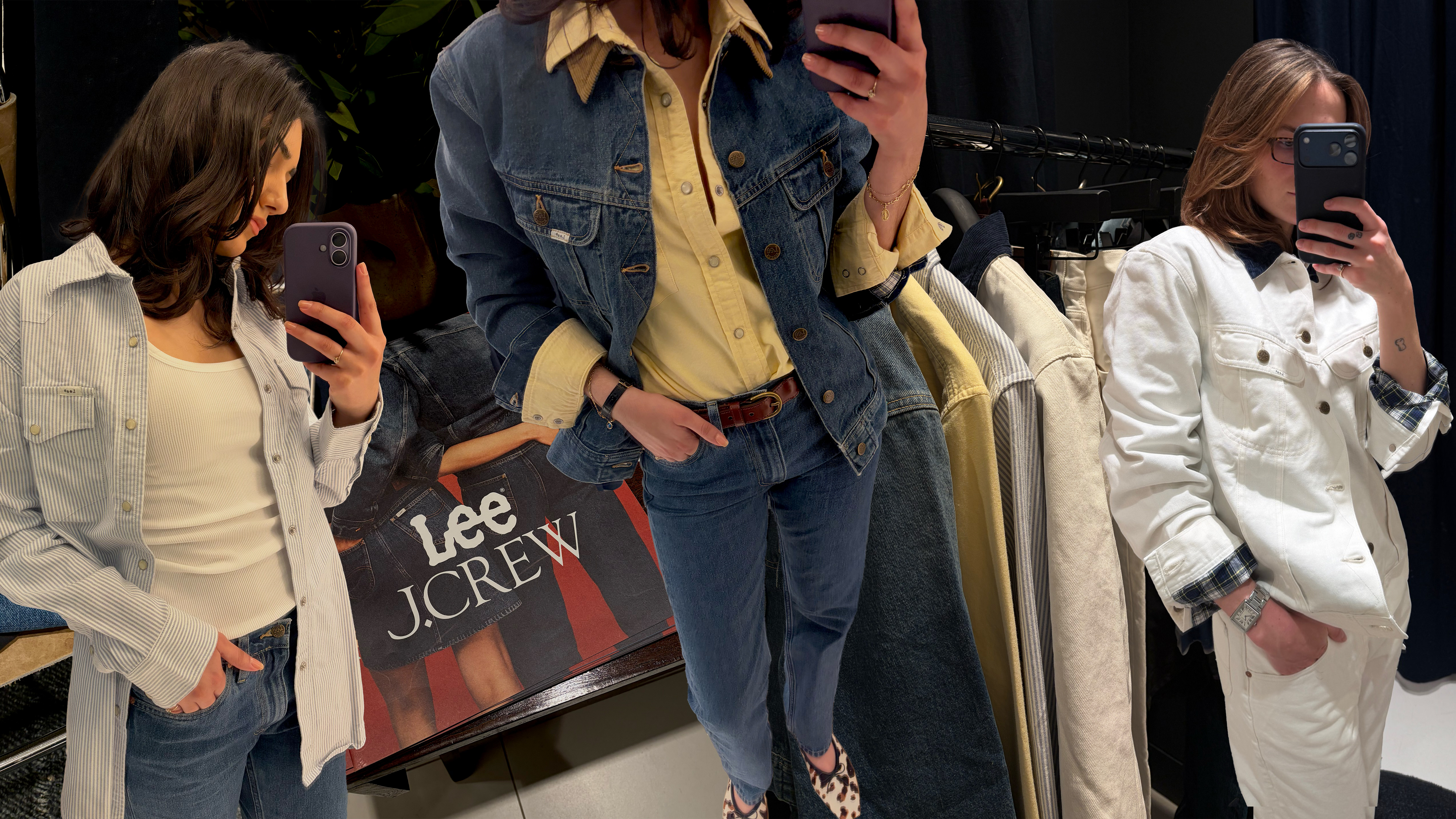 WWW editors Josephine Hadjiloucas and Eliza Huber are trying the J.Crew X Lee collaboration