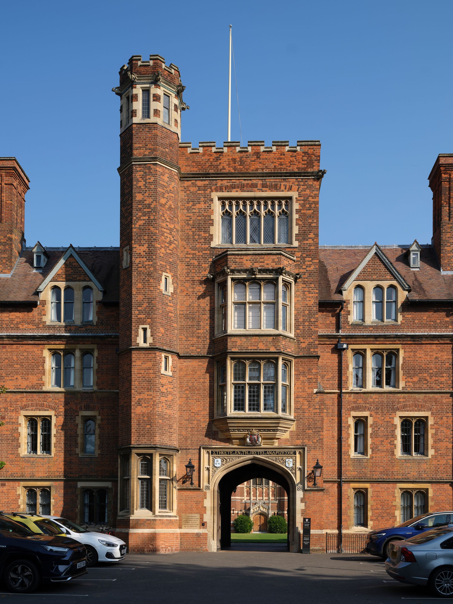Selwyn College, Cambridge, photographed by Will Pryce.