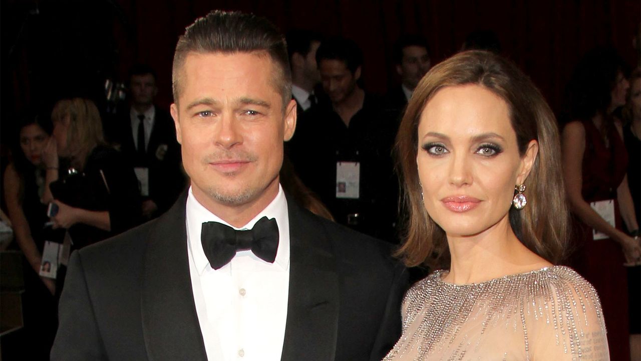 brad pitt and angelina jolie red carpet couple premiere divorce