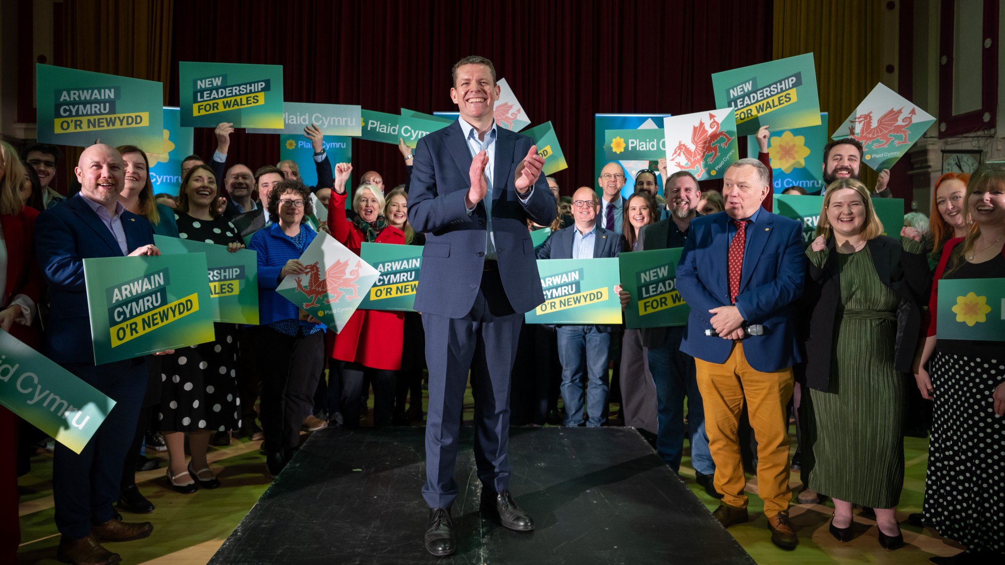 Plaid Cymru looking optimistic on an election campaign