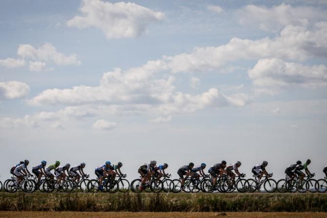 Clear skies for today's stage