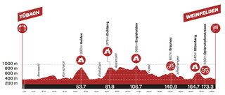 2023 Tour de Suisse stage 7 profile
