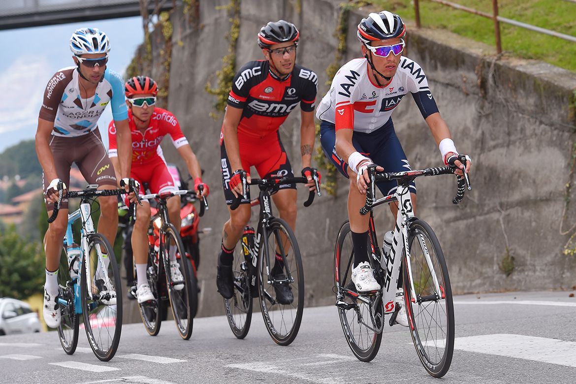 Stefan Denifl (IAM Cycling) in the breakaway
