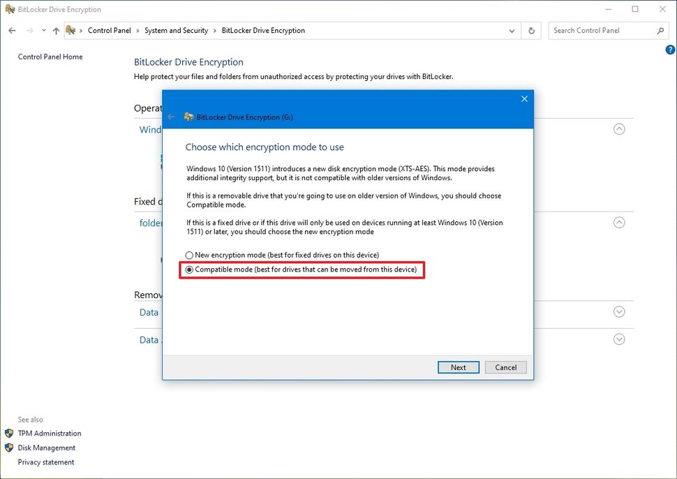 can you password protect a folder windows 10