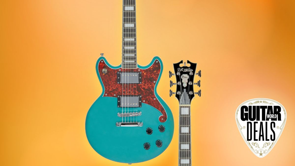 Guitar Center takes on Amazon with $320 off the D&#039;Angelico Premier Series Brighton, today only!