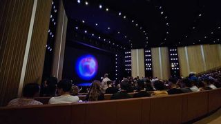 Steve Jobs theater at Apple Park