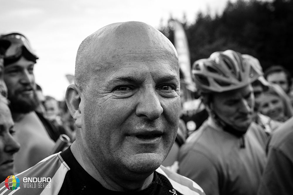 Greg Callaghan (Cube Action Team) father at the race