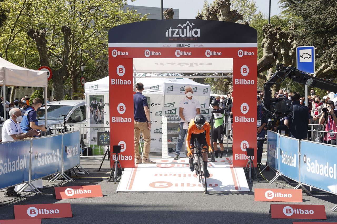 Itzulia Basque Country 2021 - 60th Edition - 1st stage Bilbao - Bilbao 13,9 km - 05/04/2021 - Mikel Bizkarra Etxegibel (ESP - Euskaltel - Euskadi) - photo Luis Angel Gomez/BettiniPhoto&Acirc;&copy;2021