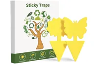 Boromine Yellow Sticky Traps (100 Pack) Boromine Yellow Sticky Traps (100 Pack)