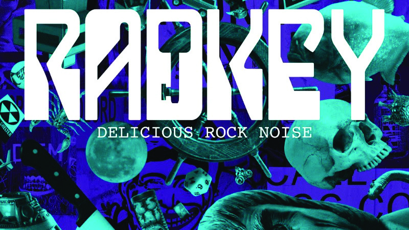 Radkey &#039;Delicious Rock Noise&#039; album cover