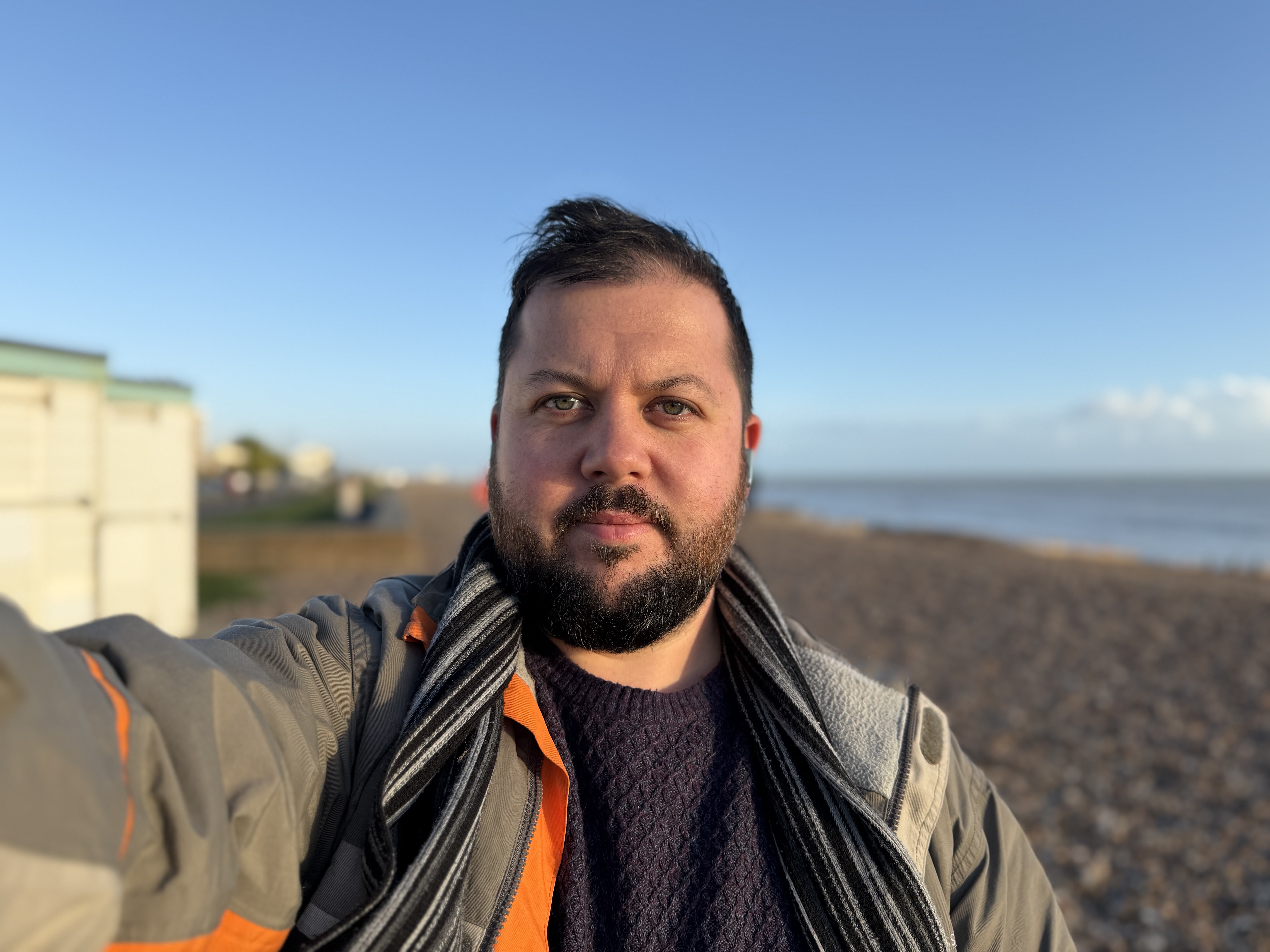 iPhone 17 Pro camera sample selfie rear camera portrait mode