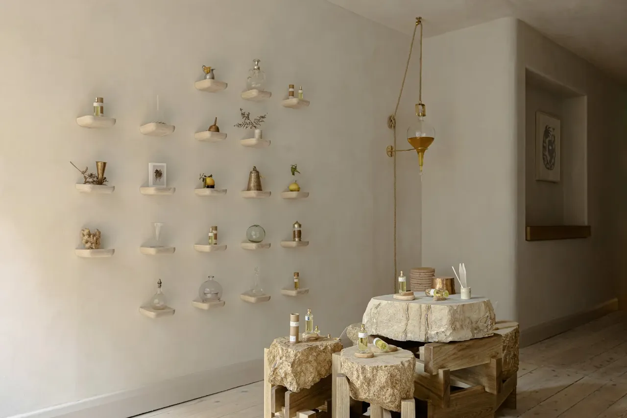 Ffern&#039;s 23 Beak Street flagship is something of a chemical lab, with a touch of romanticism.