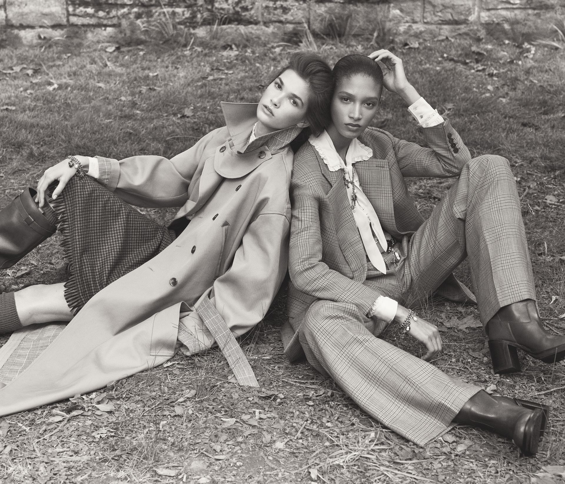 models wear zara studio fw25