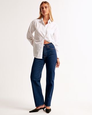 High Rise Vintage Straight Jean