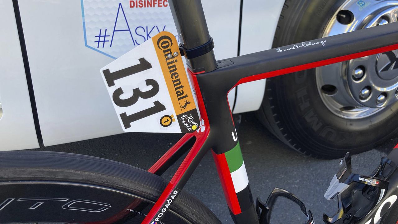 Tadej Pogacar's Colnago V3Rs
