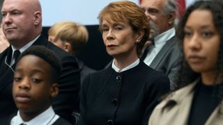 Celia Imrie makes up the Diplomat cast