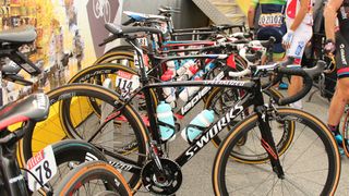While endurance bikes came out in abundance for stage 4's cobbles, there were also plenty of standard road race bikes and even aero bikes
