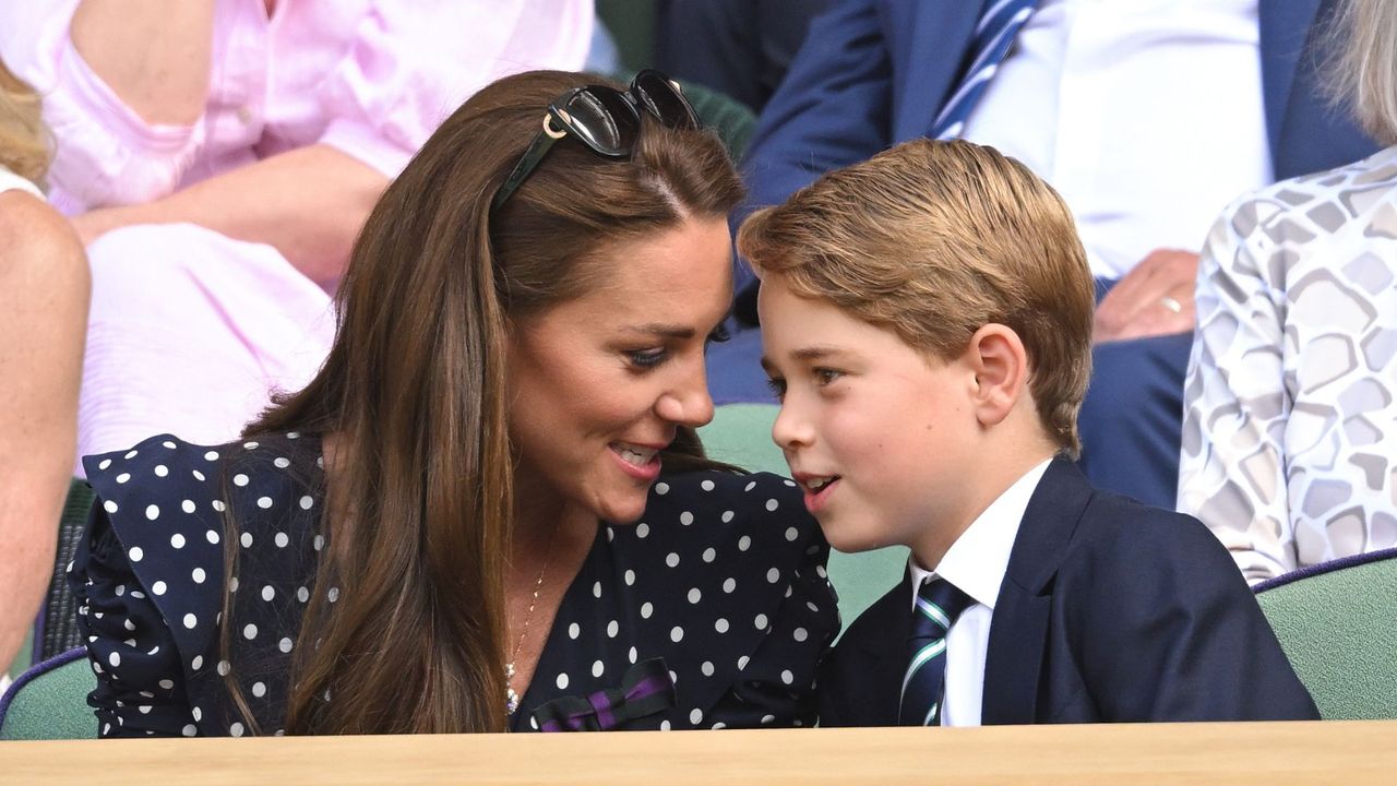 Prince George and Kate Middleton