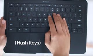 pixelbook go hush keys