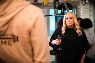 Sharon is furious with Zack in EastEnders