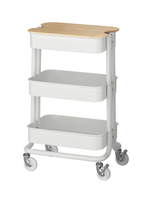 R&Aring;SKOG / NORR&Aring;VA Trolley With Lid 