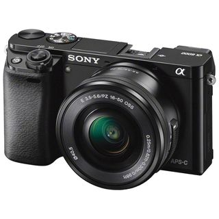 Sony A6000 product image on a white background.