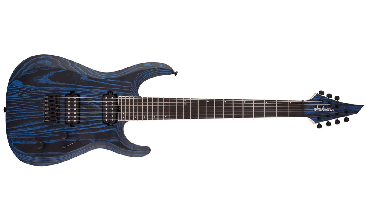 Jackson Pro Series Dinky DK Modern Ash HT7 in Baked Blue