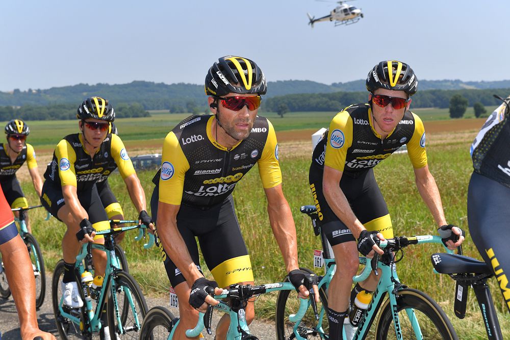 LottoNL-Jumbo's Paul Martens and Steven Kruijswijk