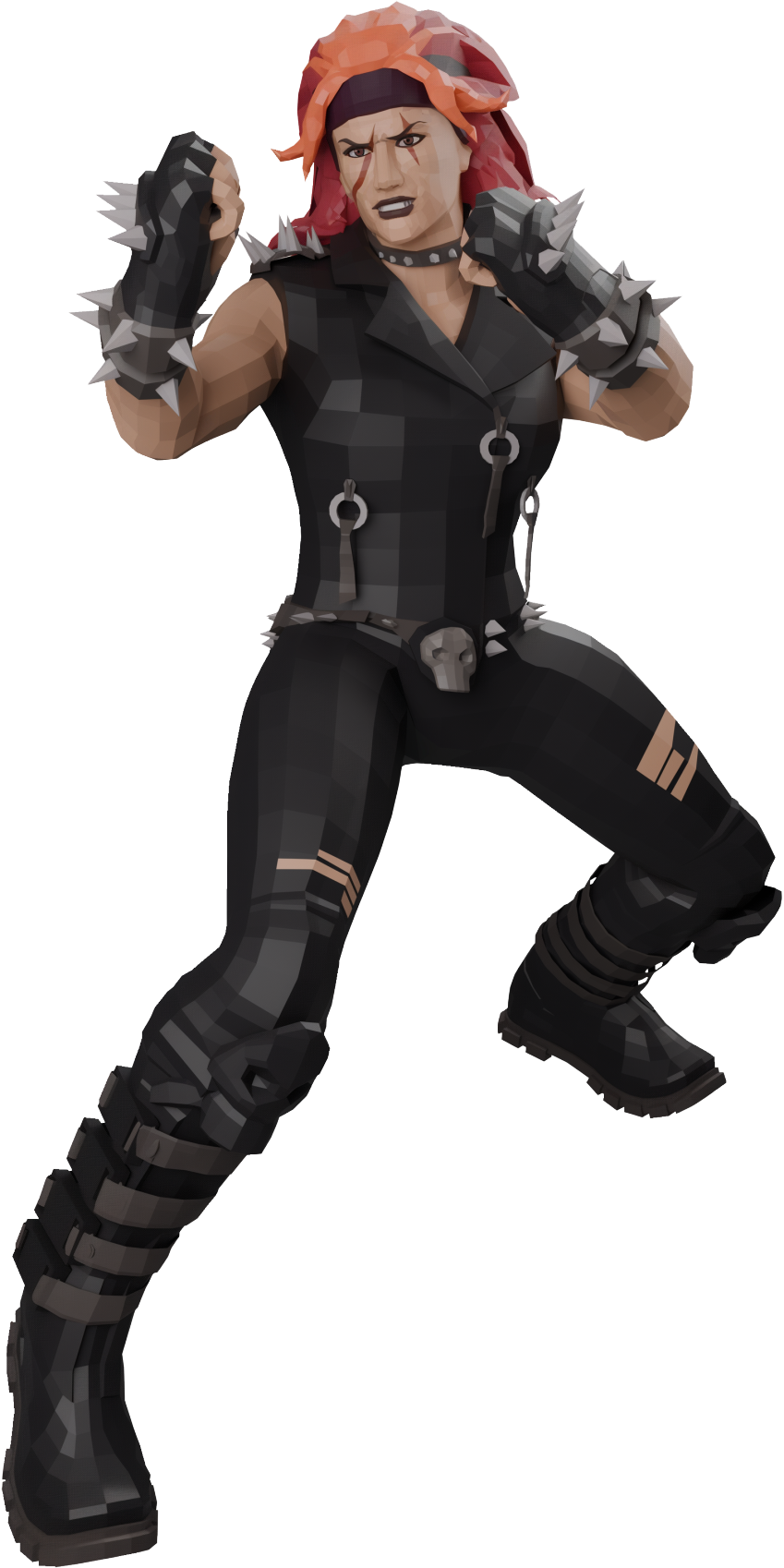 A retro fighting game