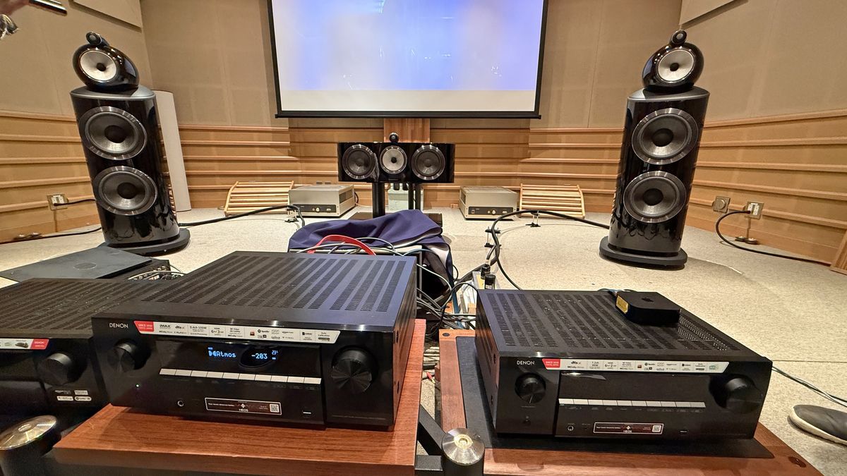 Denon unveils two new Dolby Atmos AV receivers designed for affordable home theater setups — and I heard them at the company's reference listening room in Japan