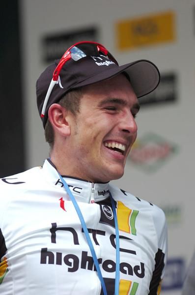 John Degenkolb (HTC-Highroad) is all smiles after his win