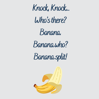 banana knock-knock joke for kids