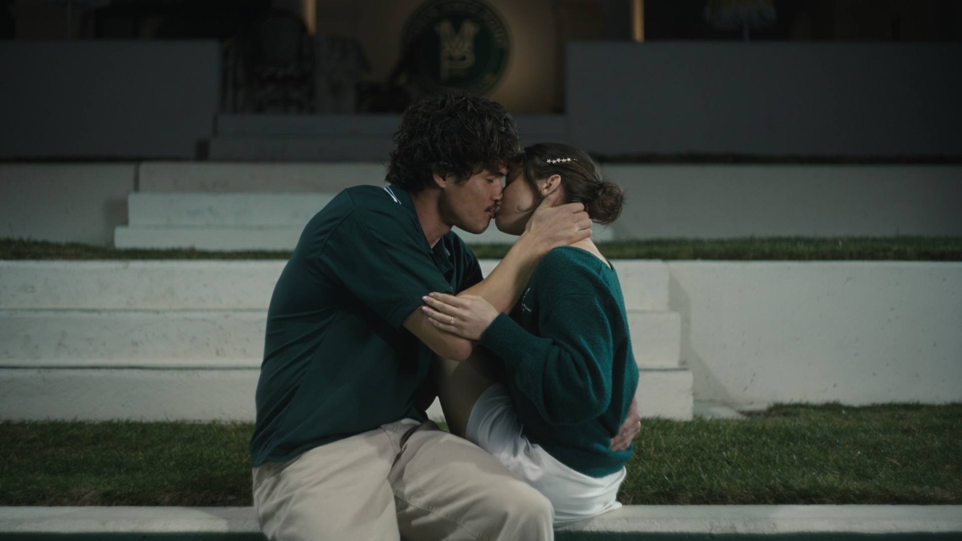 Charles Melton as Austin Davis, Cailee Spaeny as Ashley Miller in episode 201 of Beef