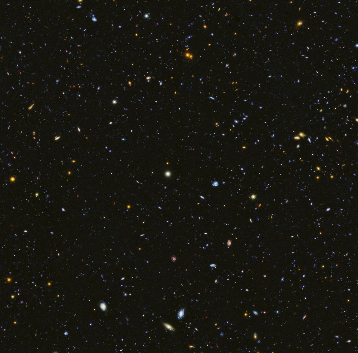 15,000 Galaxies Shine in This 1 View from the Hubble Space Telescope