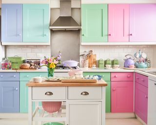 Pastel kitchen