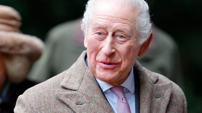 King Charles III attends Sunday service at St Peter's Church, Wolferton on the Sandringham Estate on January 25, 2026
