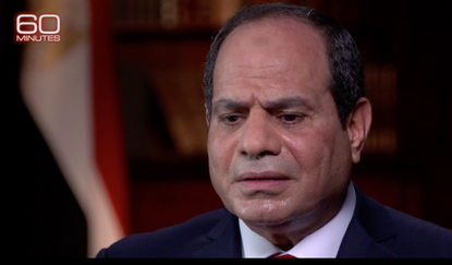 Egypt President Abdel Fattah el-Sisi.