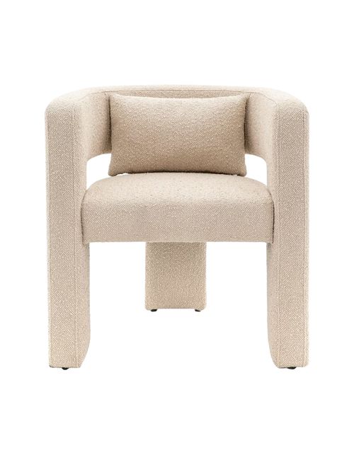 Armchair With Bolster Cushion
